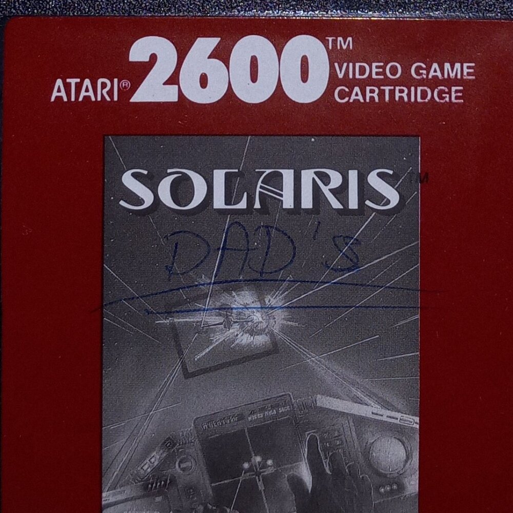 SOLARIS CIB - ATARI 2600 Red Label UN-Tested - Picture 4 of 7